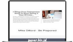Mike Dillard - Be Prepared